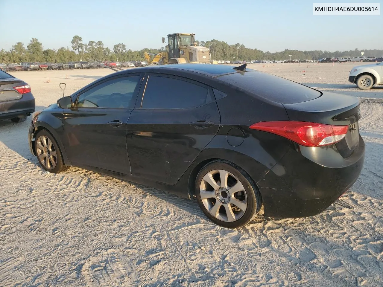 KMHDH4AE6DU005614 2013 Hyundai Elantra Gls