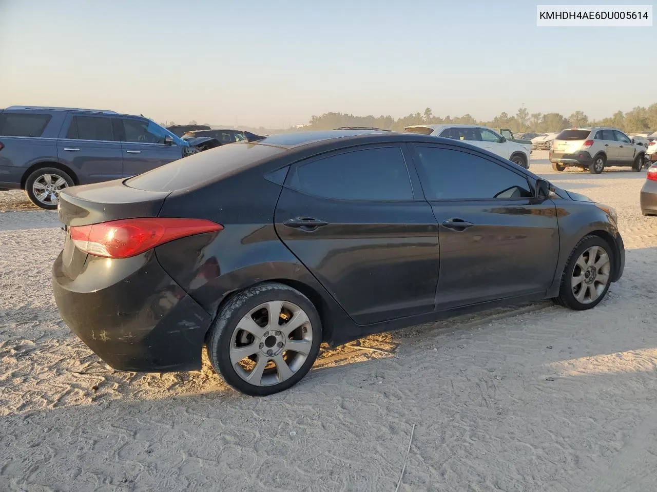 KMHDH4AE6DU005614 2013 Hyundai Elantra Gls