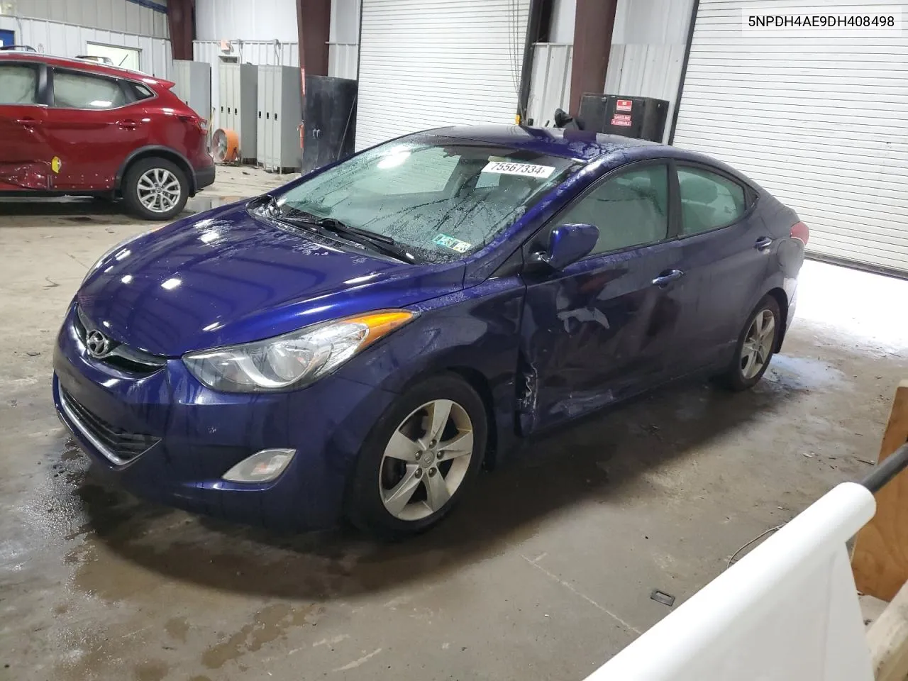 2013 Hyundai Elantra Gls VIN: 5NPDH4AE9DH408498 Lot: 75567334