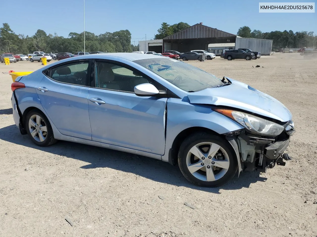 KMHDH4AE2DU525678 2013 Hyundai Elantra Gls