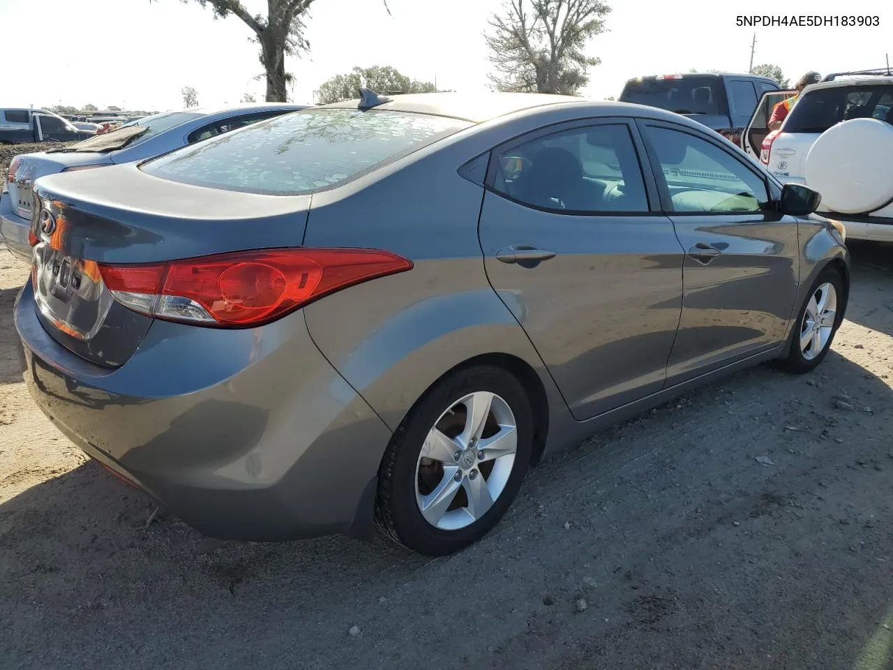 2013 Hyundai Elantra Gls VIN: 5NPDH4AE5DH183903 Lot: 75875644