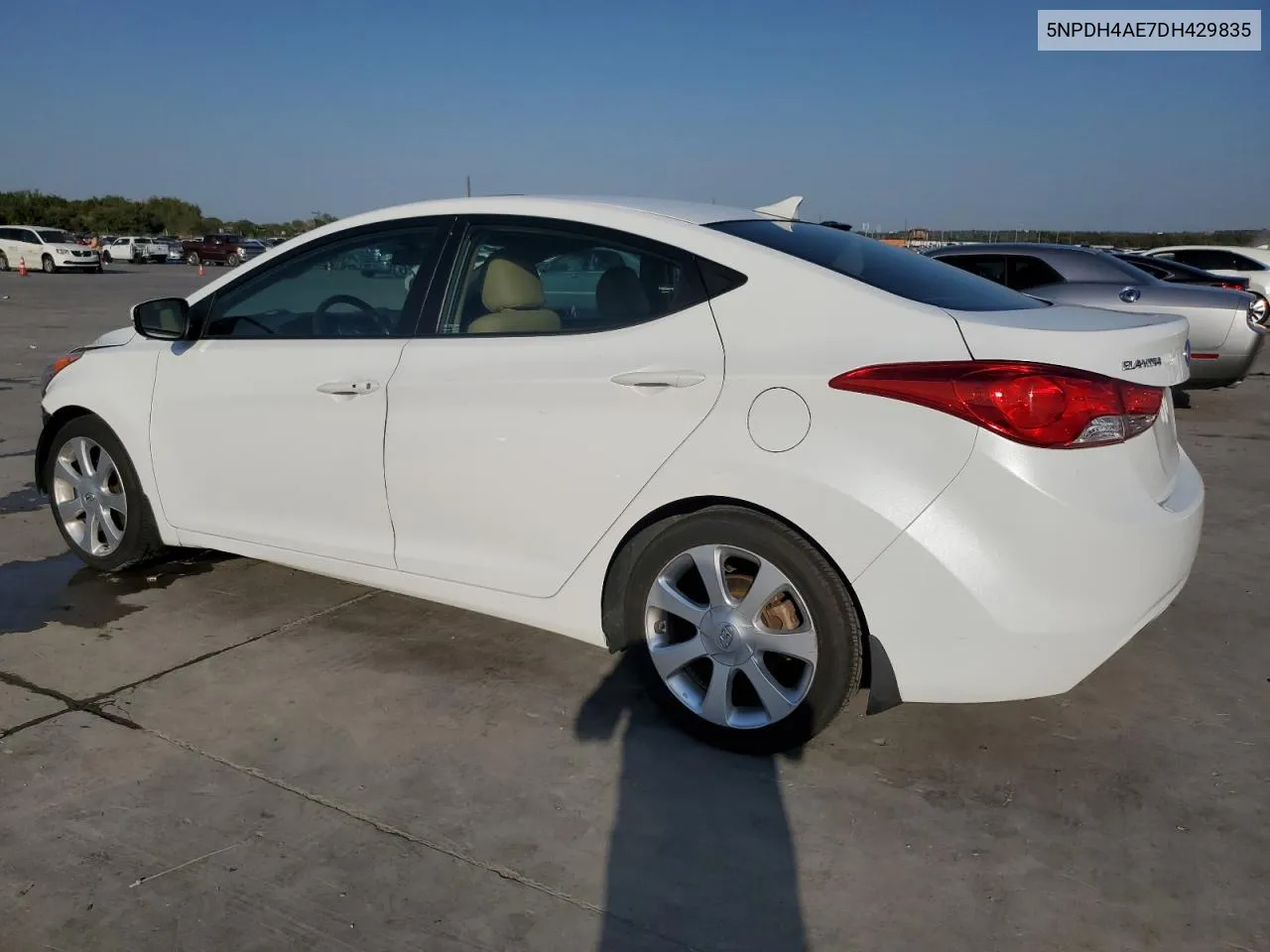 2013 Hyundai Elantra Gls VIN: 5NPDH4AE7DH429835 Lot: 75903294