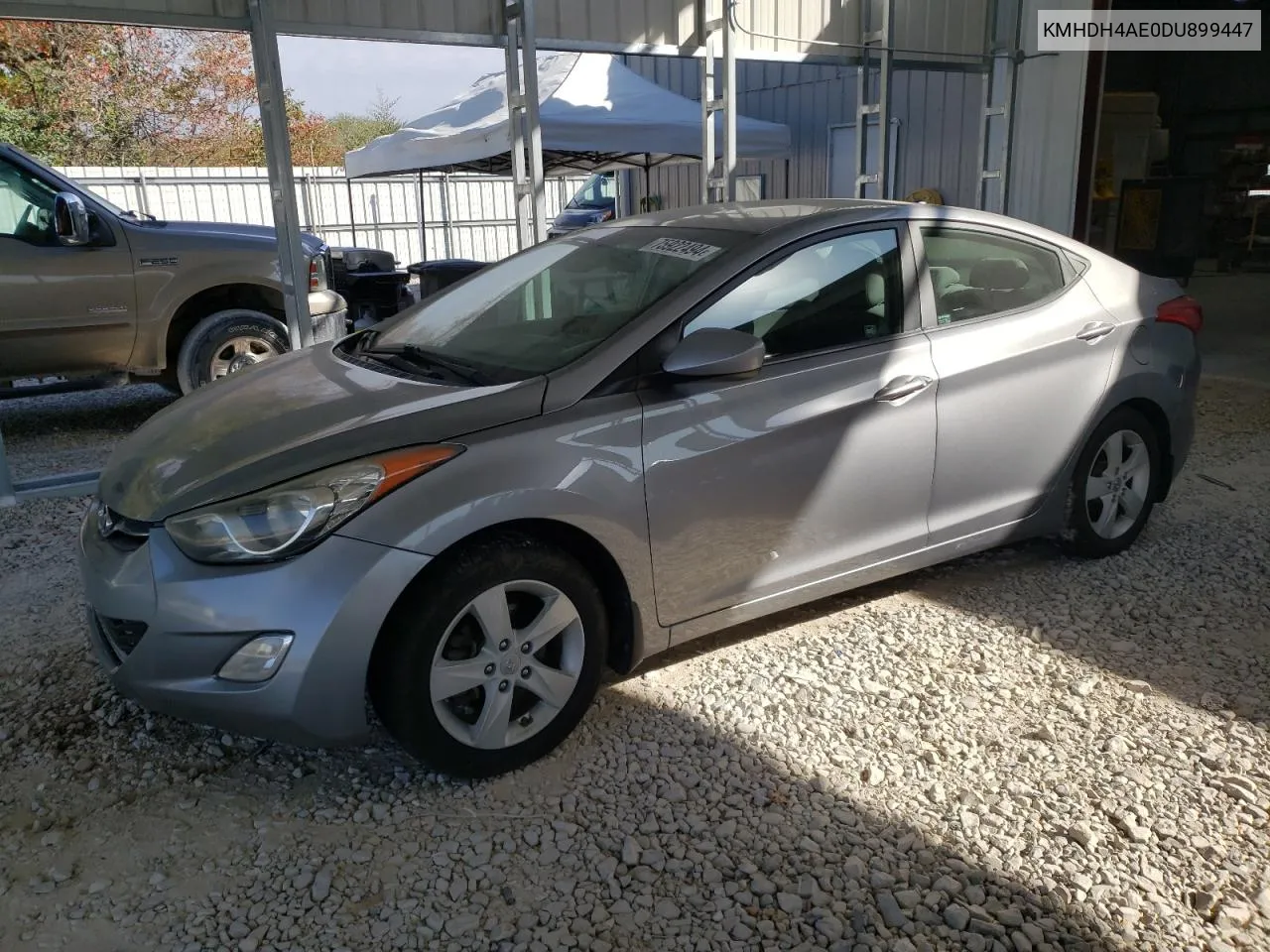 2013 Hyundai Elantra Gls VIN: KMHDH4AE0DU899447 Lot: 75922494