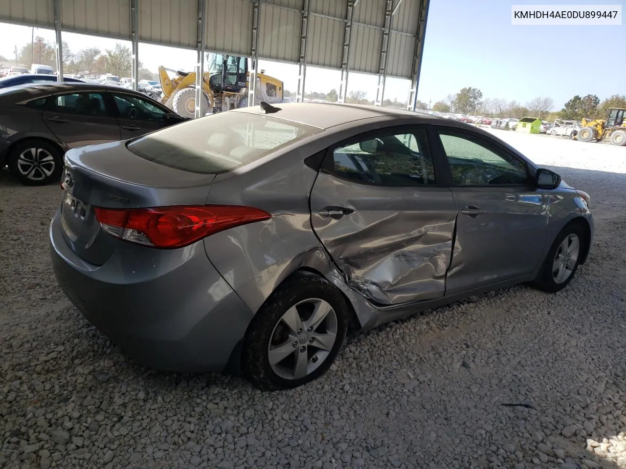 2013 Hyundai Elantra Gls VIN: KMHDH4AE0DU899447 Lot: 75922494