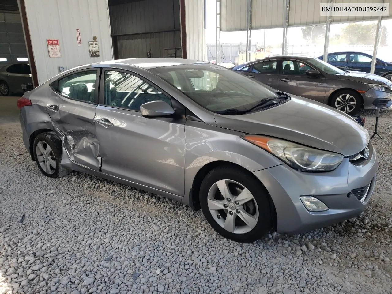 2013 Hyundai Elantra Gls VIN: KMHDH4AE0DU899447 Lot: 75922494