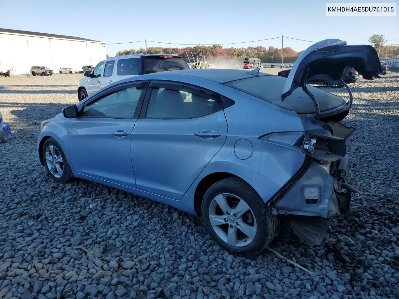 2013 Hyundai Elantra Gls VIN: KMHDH4AE5DU761015 Lot: 76027544