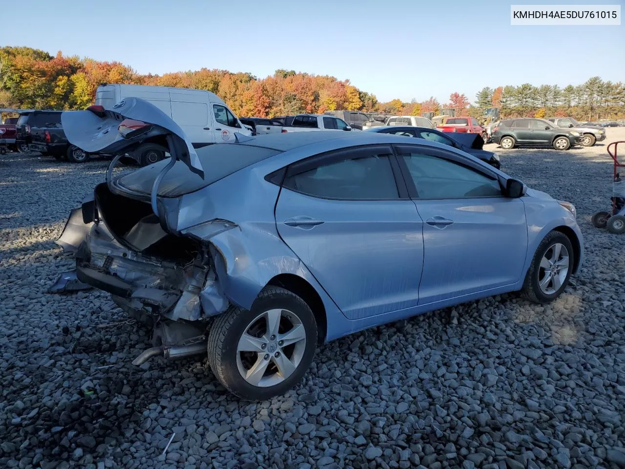 2013 Hyundai Elantra Gls VIN: KMHDH4AE5DU761015 Lot: 76027544