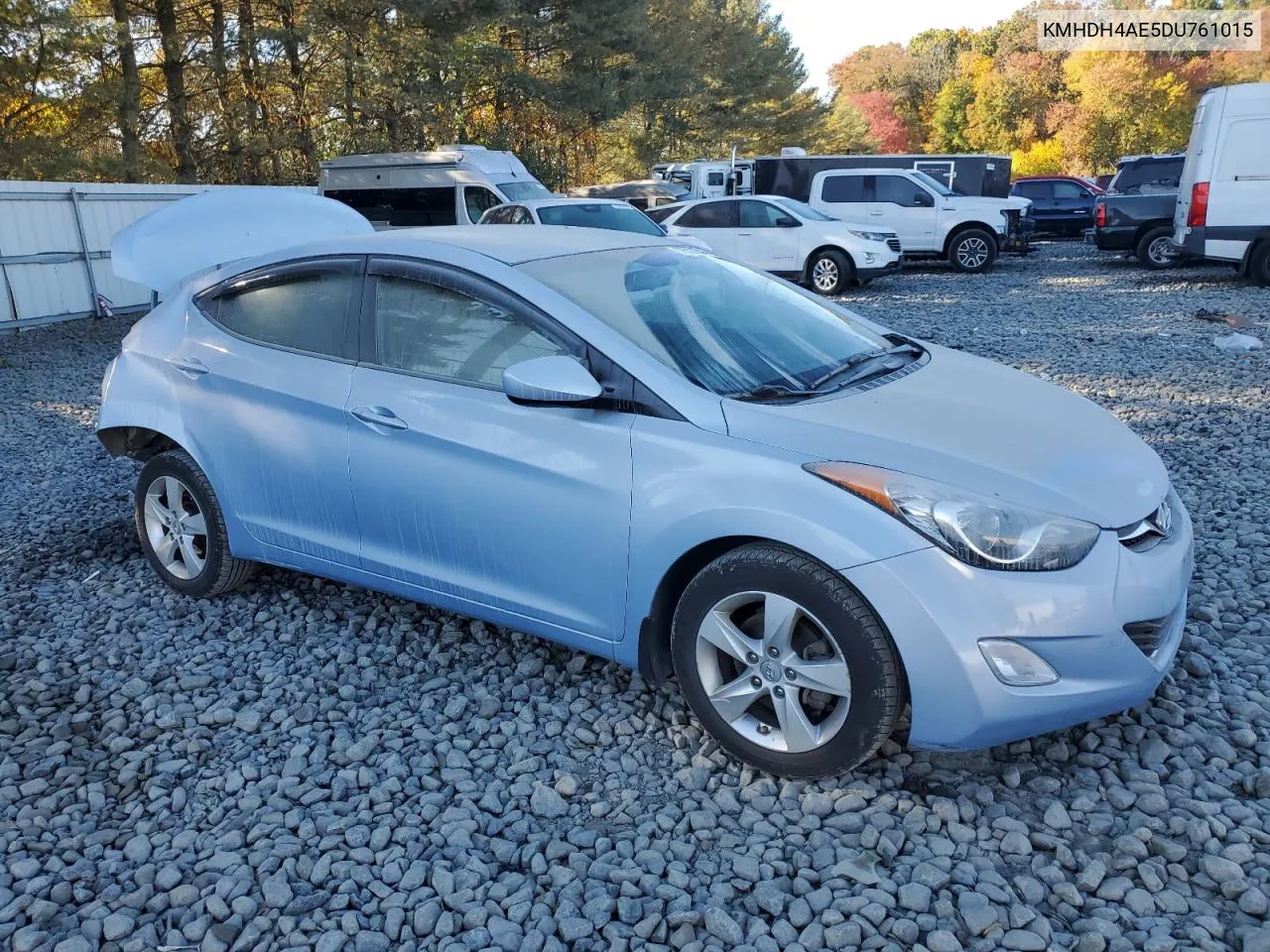 2013 Hyundai Elantra Gls VIN: KMHDH4AE5DU761015 Lot: 76027544