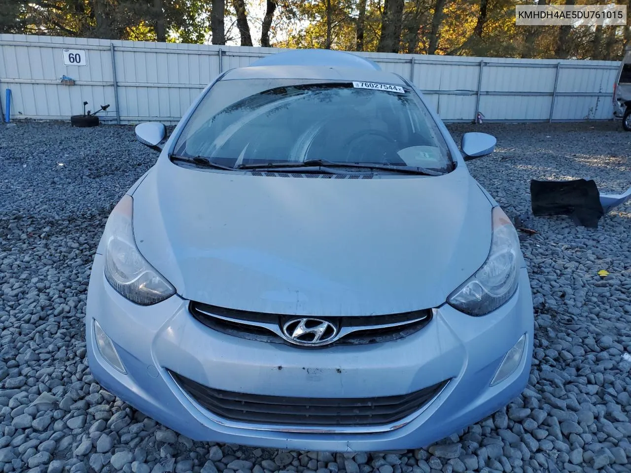 2013 Hyundai Elantra Gls VIN: KMHDH4AE5DU761015 Lot: 76027544