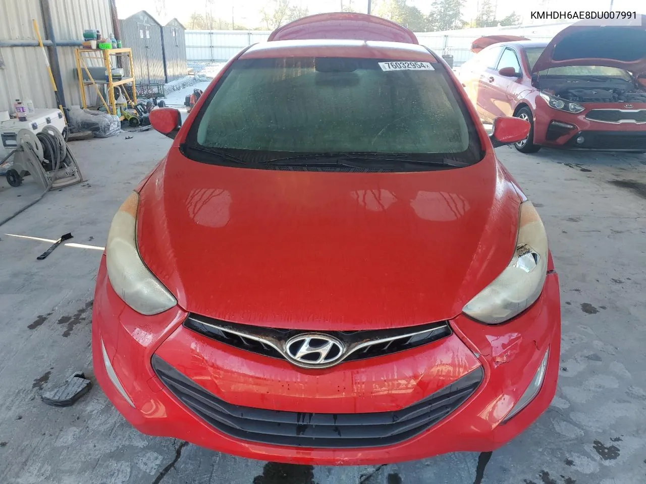 2013 Hyundai Elantra Coupe Gs VIN: KMHDH6AE8DU007991 Lot: 76032954