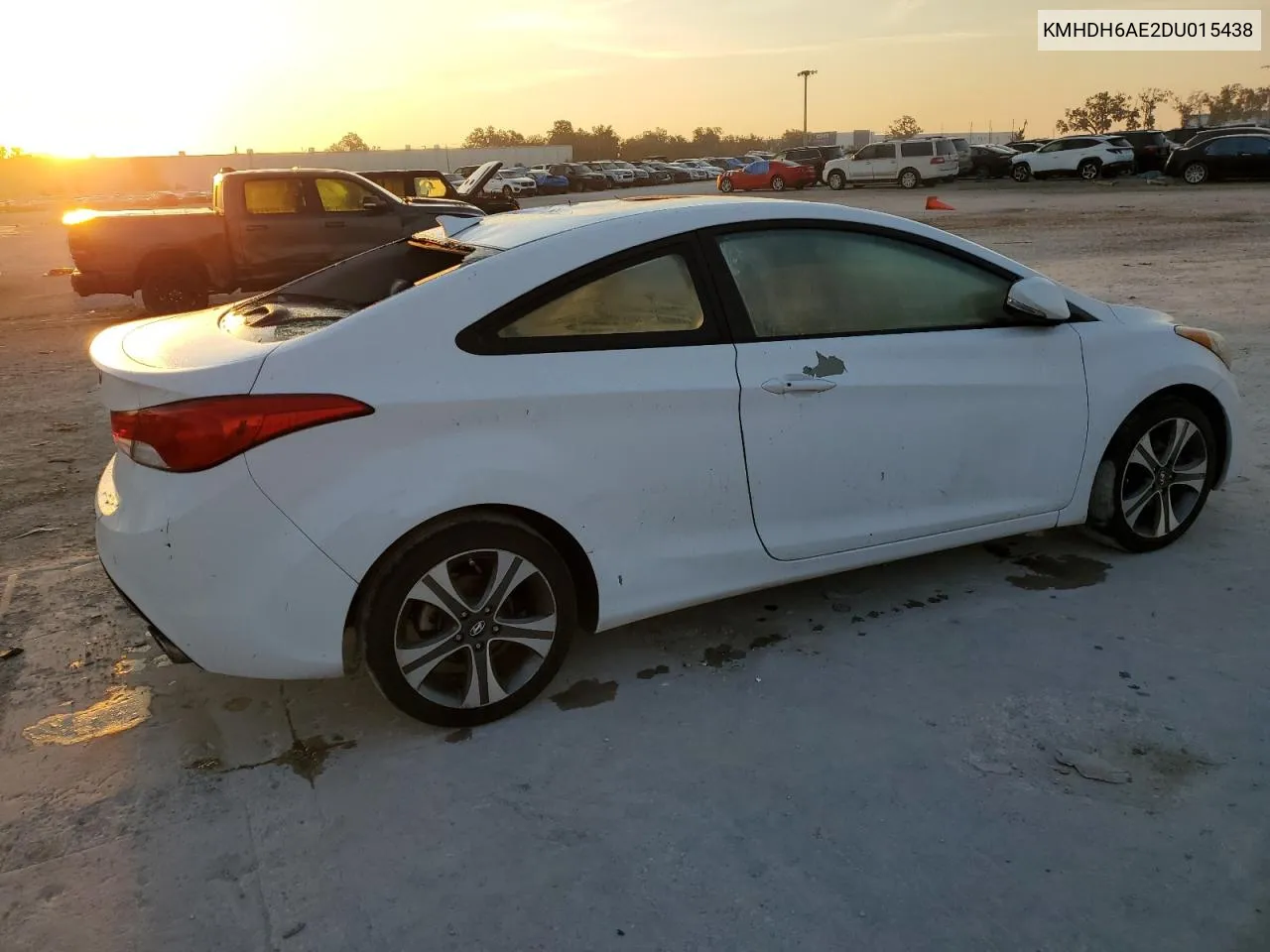 2013 Hyundai Elantra Coupe Gs VIN: KMHDH6AE2DU015438 Lot: 76075394