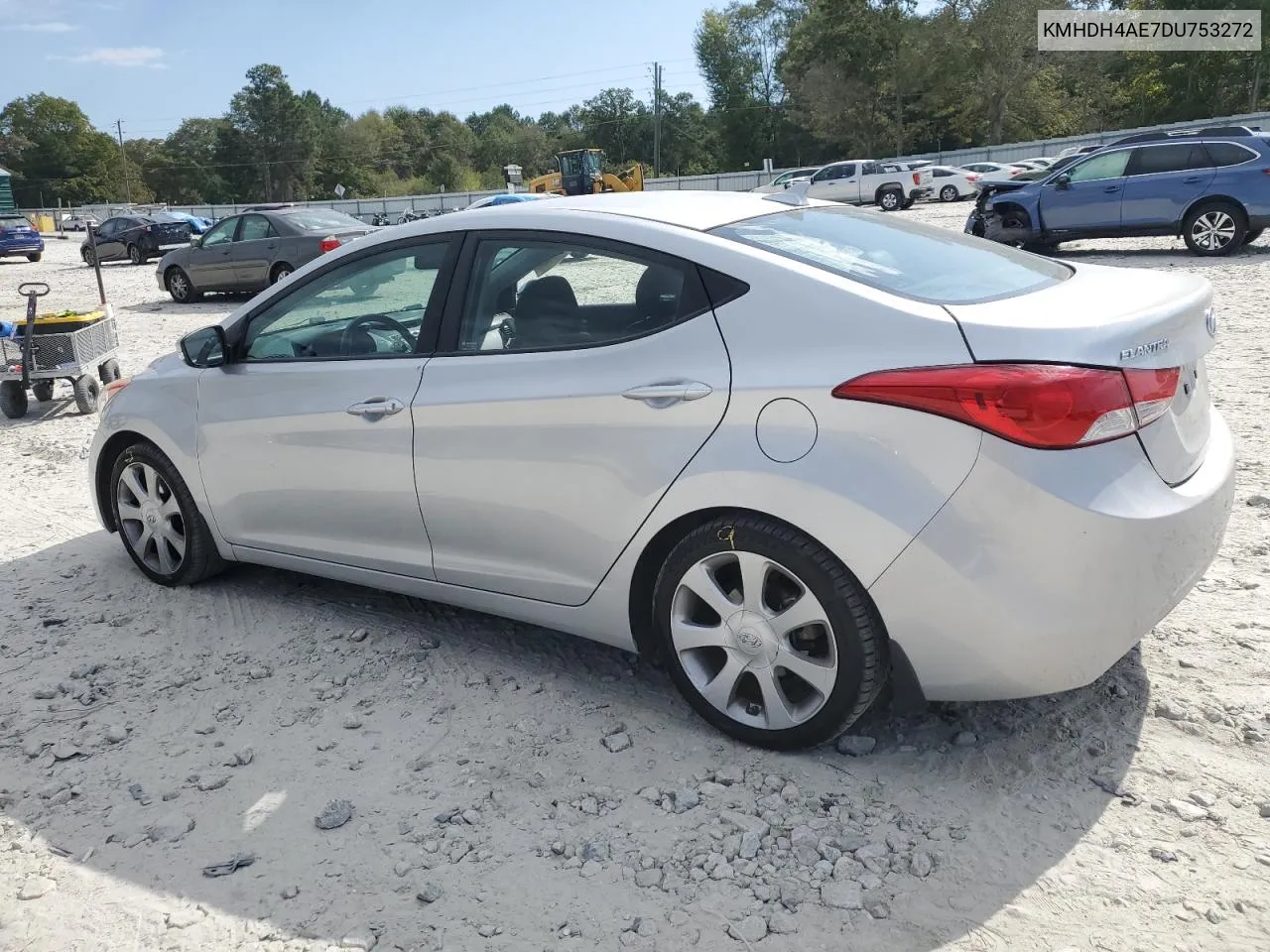 2013 Hyundai Elantra Gls VIN: KMHDH4AE7DU753272 Lot: 76128884