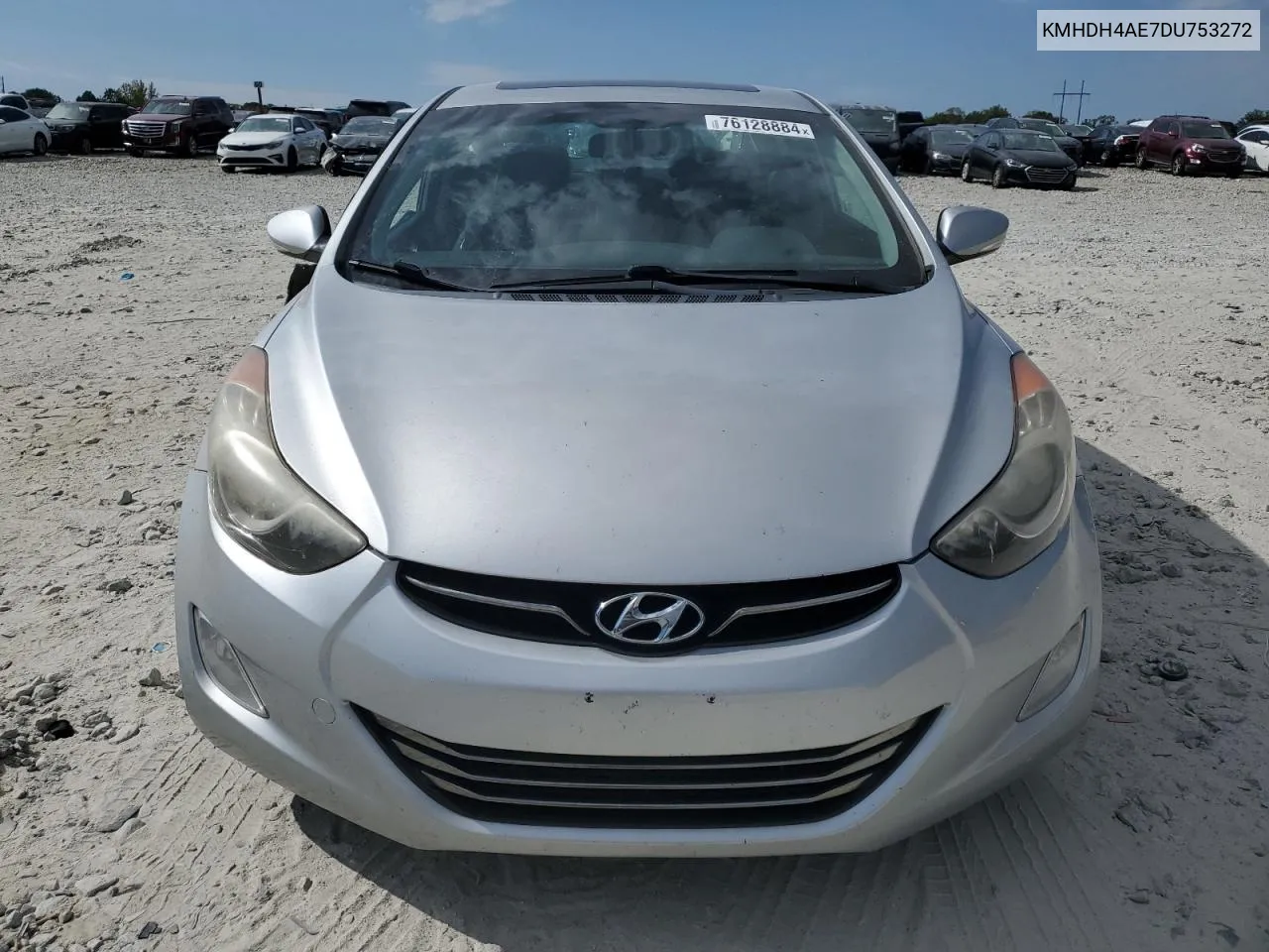 2013 Hyundai Elantra Gls VIN: KMHDH4AE7DU753272 Lot: 76128884