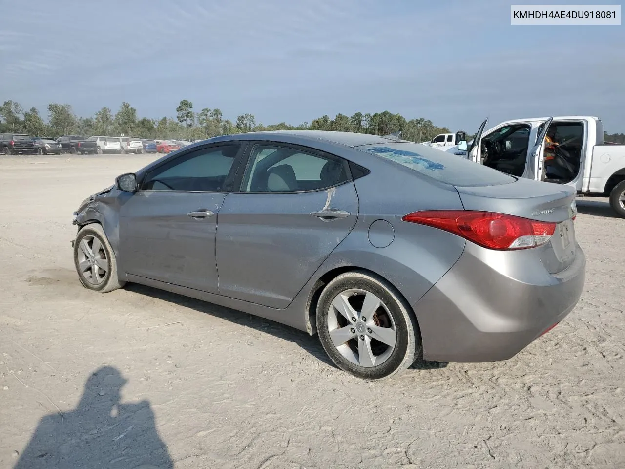 KMHDH4AE4DU918081 2013 Hyundai Elantra Gls