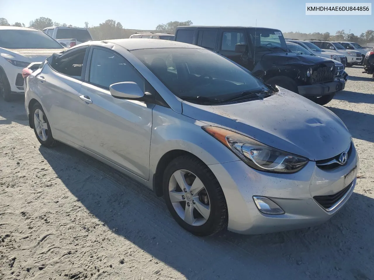 KMHDH4AE6DU844856 2013 Hyundai Elantra Gls