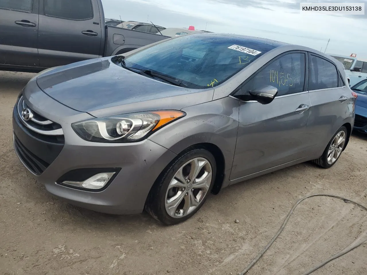 2013 Hyundai Elantra Gt VIN: KMHD35LE3DU153138 Lot: 76197104