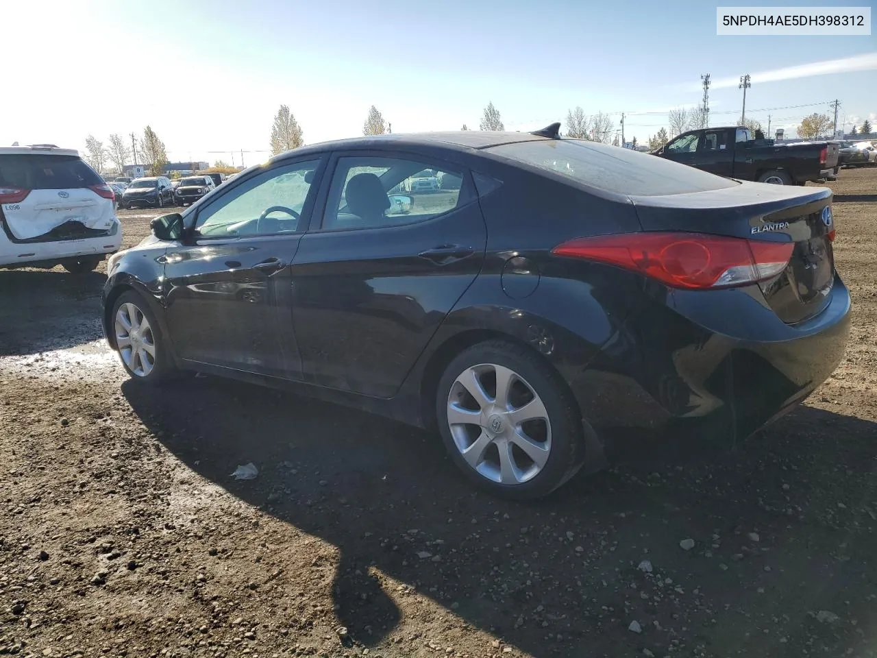 2013 Hyundai Elantra Gls VIN: 5NPDH4AE5DH398312 Lot: 76202514