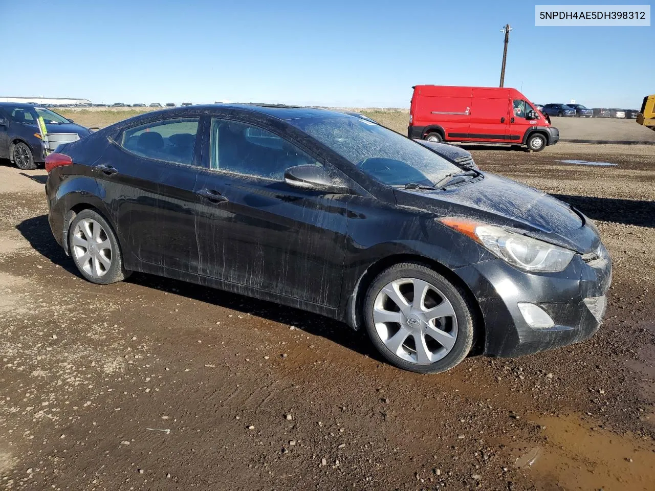 2013 Hyundai Elantra Gls VIN: 5NPDH4AE5DH398312 Lot: 76202514