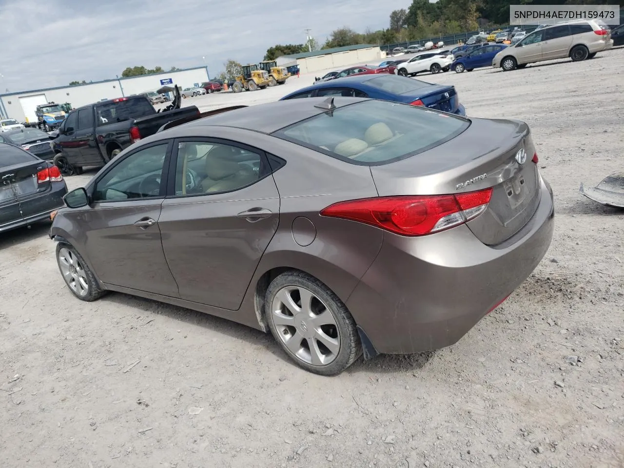 2013 Hyundai Elantra Gls VIN: 5NPDH4AE7DH159473 Lot: 76234254