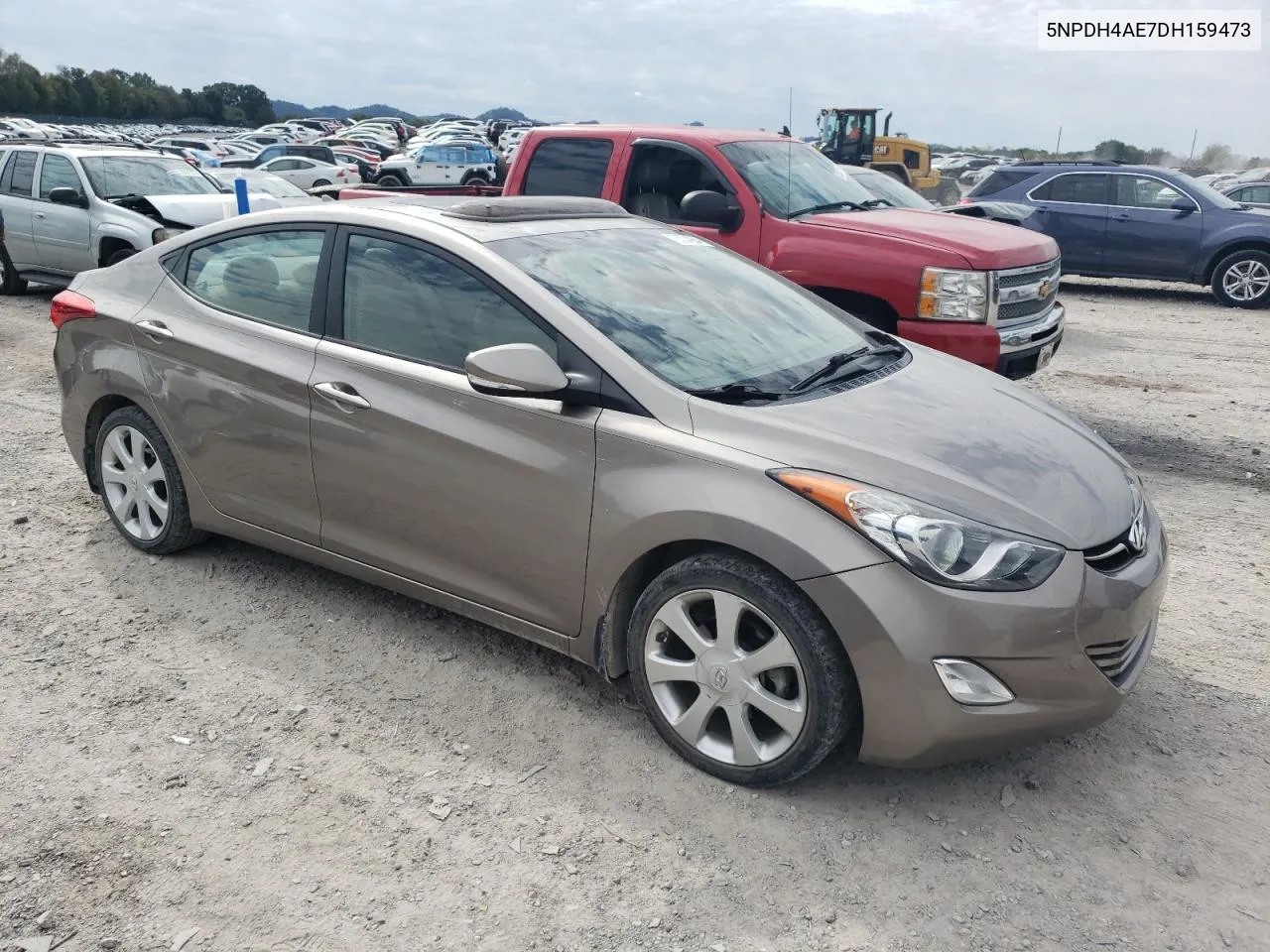 2013 Hyundai Elantra Gls VIN: 5NPDH4AE7DH159473 Lot: 76234254