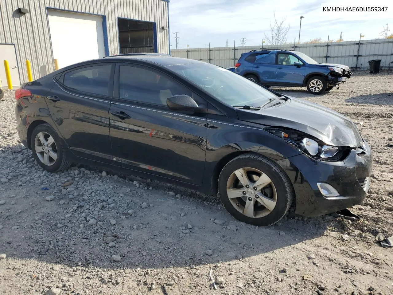 2013 Hyundai Elantra Gls VIN: KMHDH4AE6DU559347 Lot: 76282714