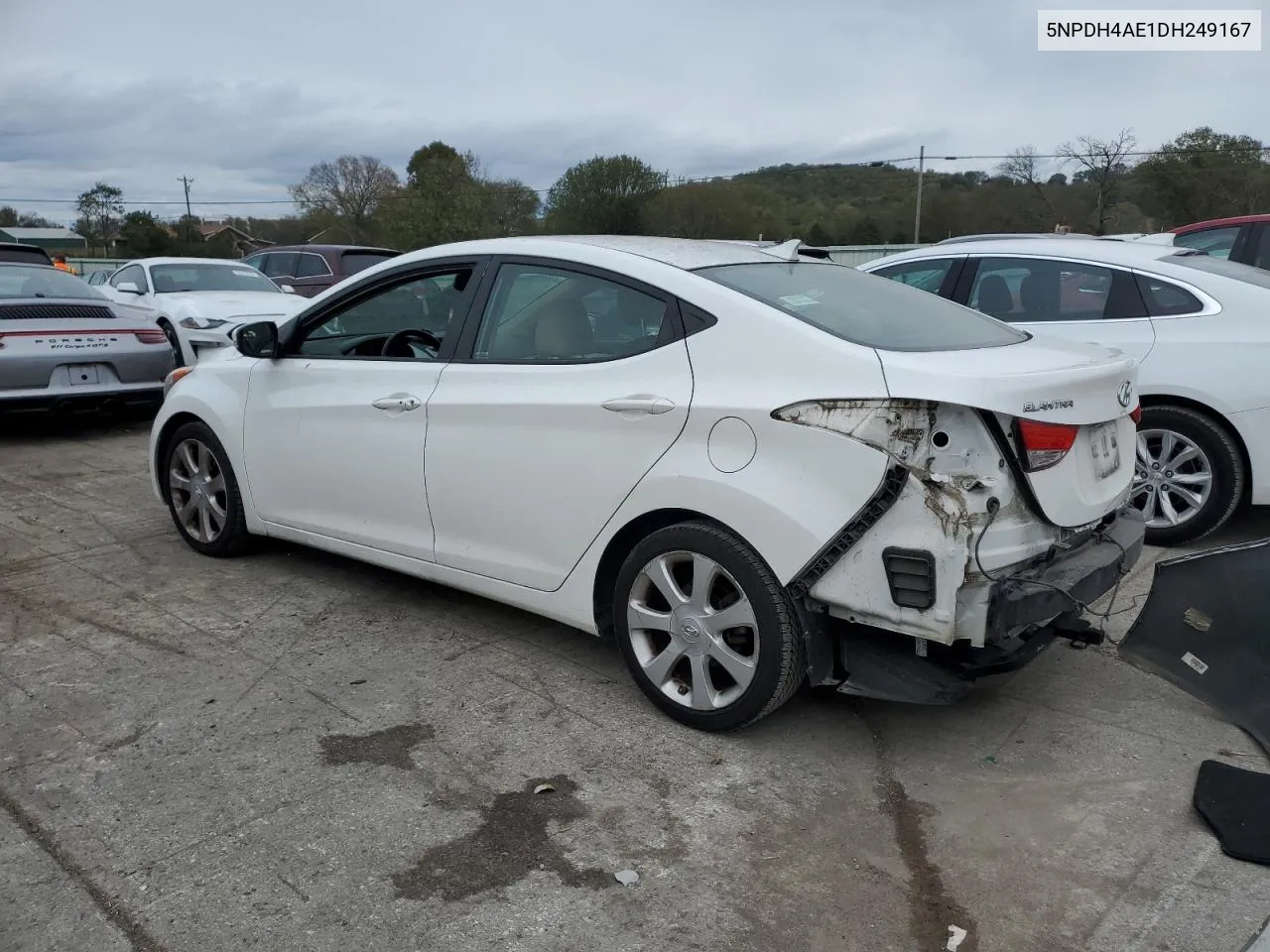 2013 Hyundai Elantra Gls VIN: 5NPDH4AE1DH249167 Lot: 76302244