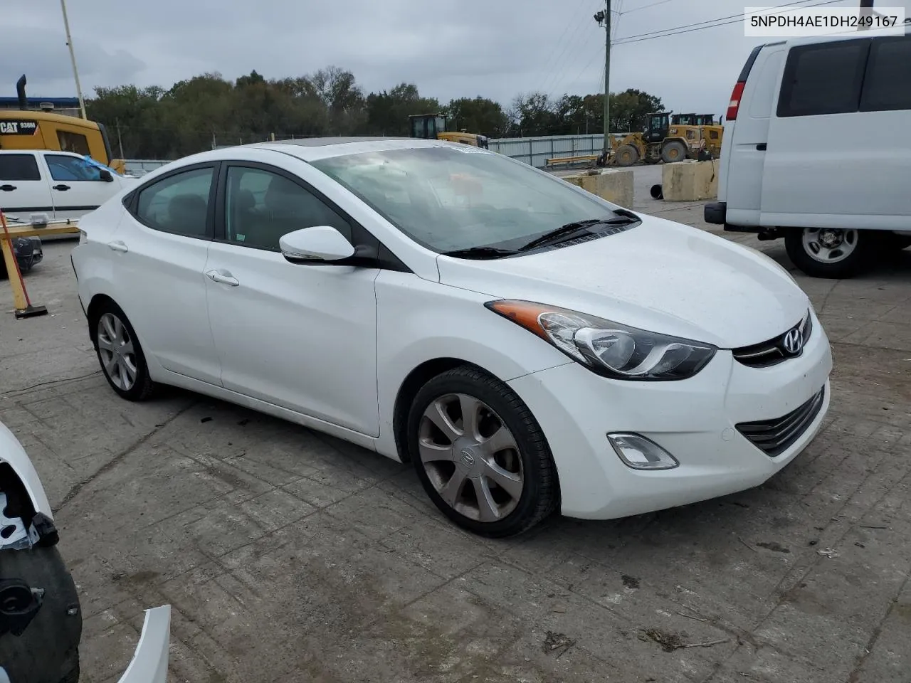 2013 Hyundai Elantra Gls VIN: 5NPDH4AE1DH249167 Lot: 76302244