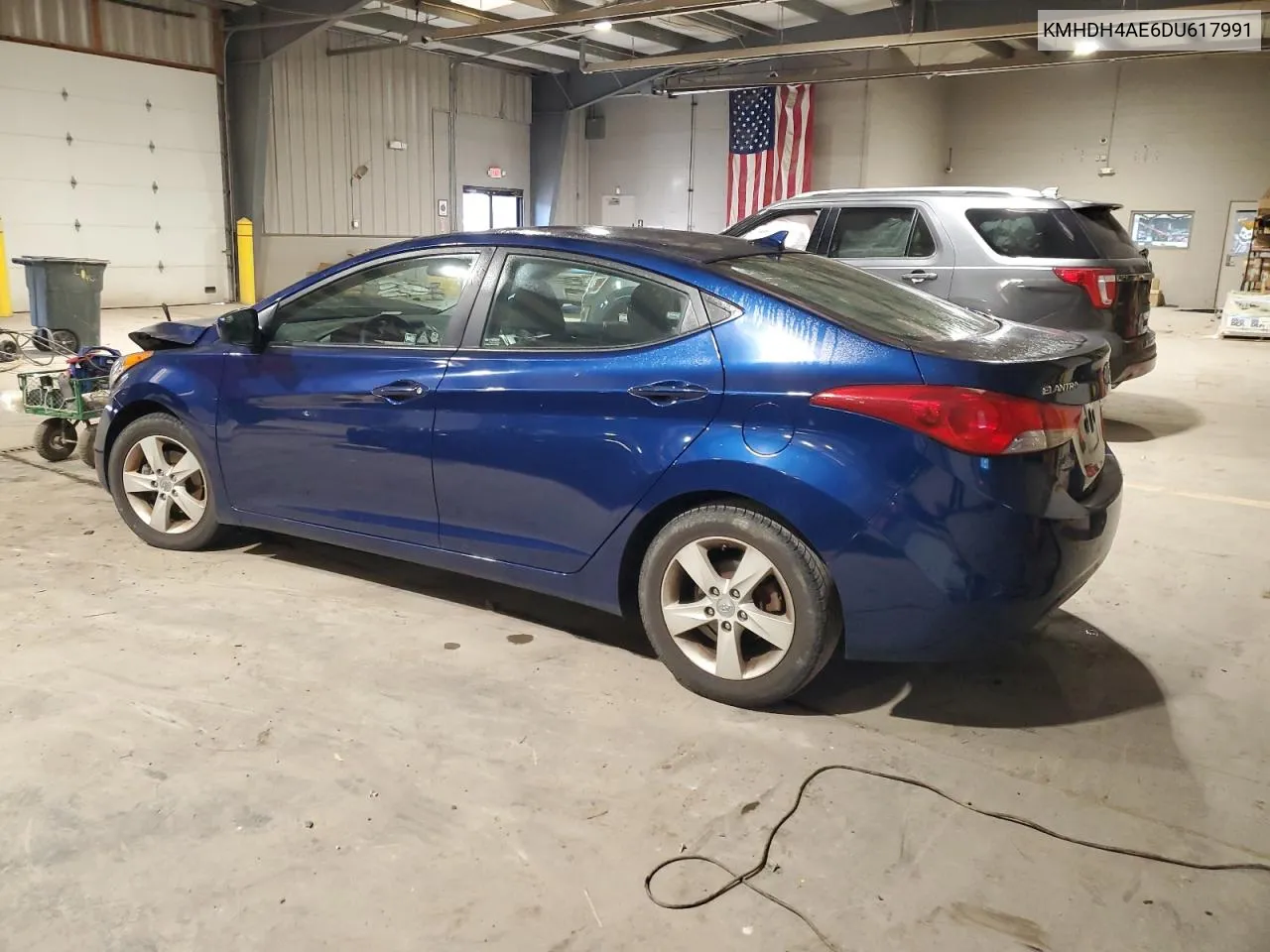 KMHDH4AE6DU617991 2013 Hyundai Elantra Gls