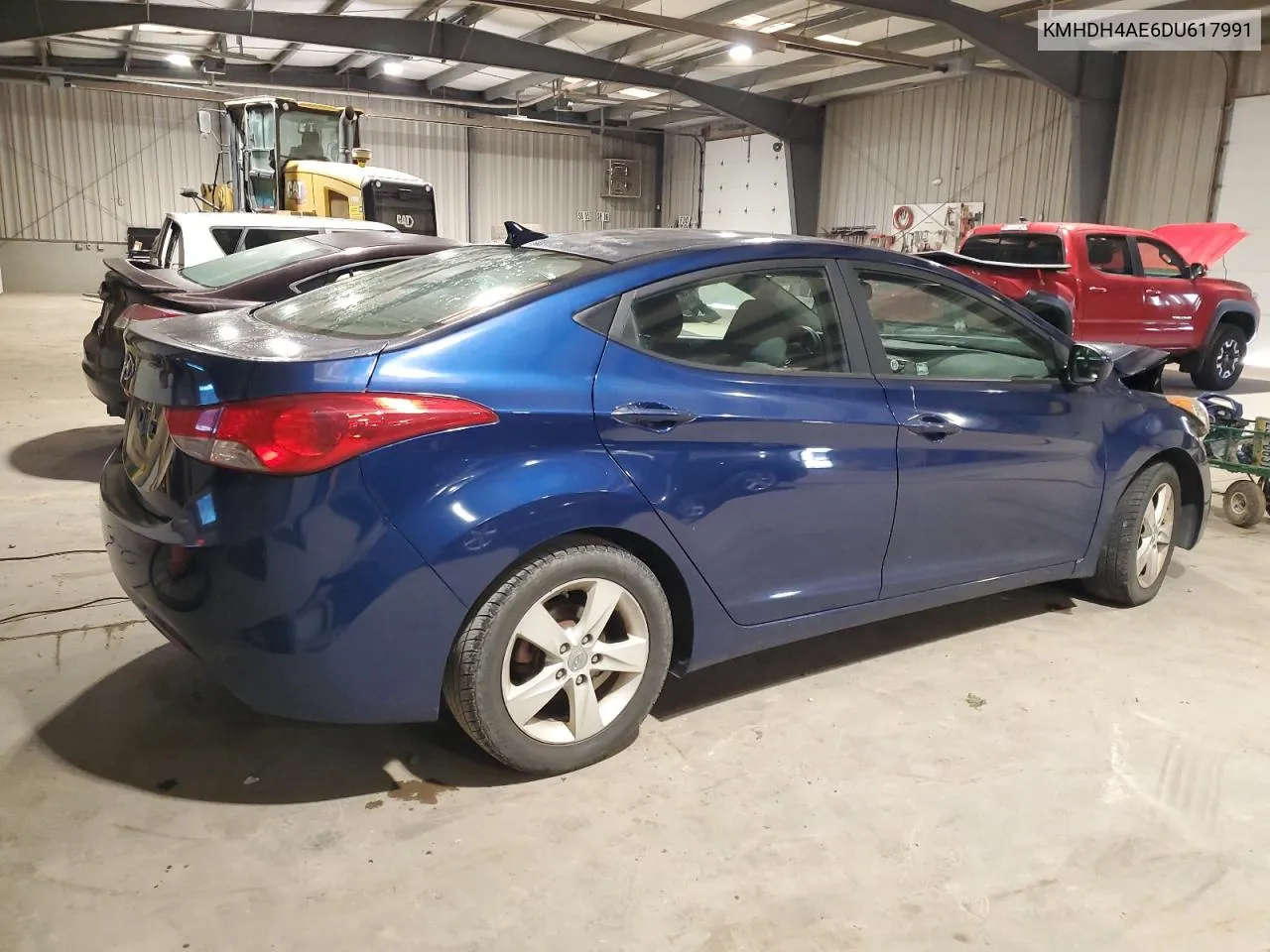 2013 Hyundai Elantra Gls VIN: KMHDH4AE6DU617991 Lot: 76372214