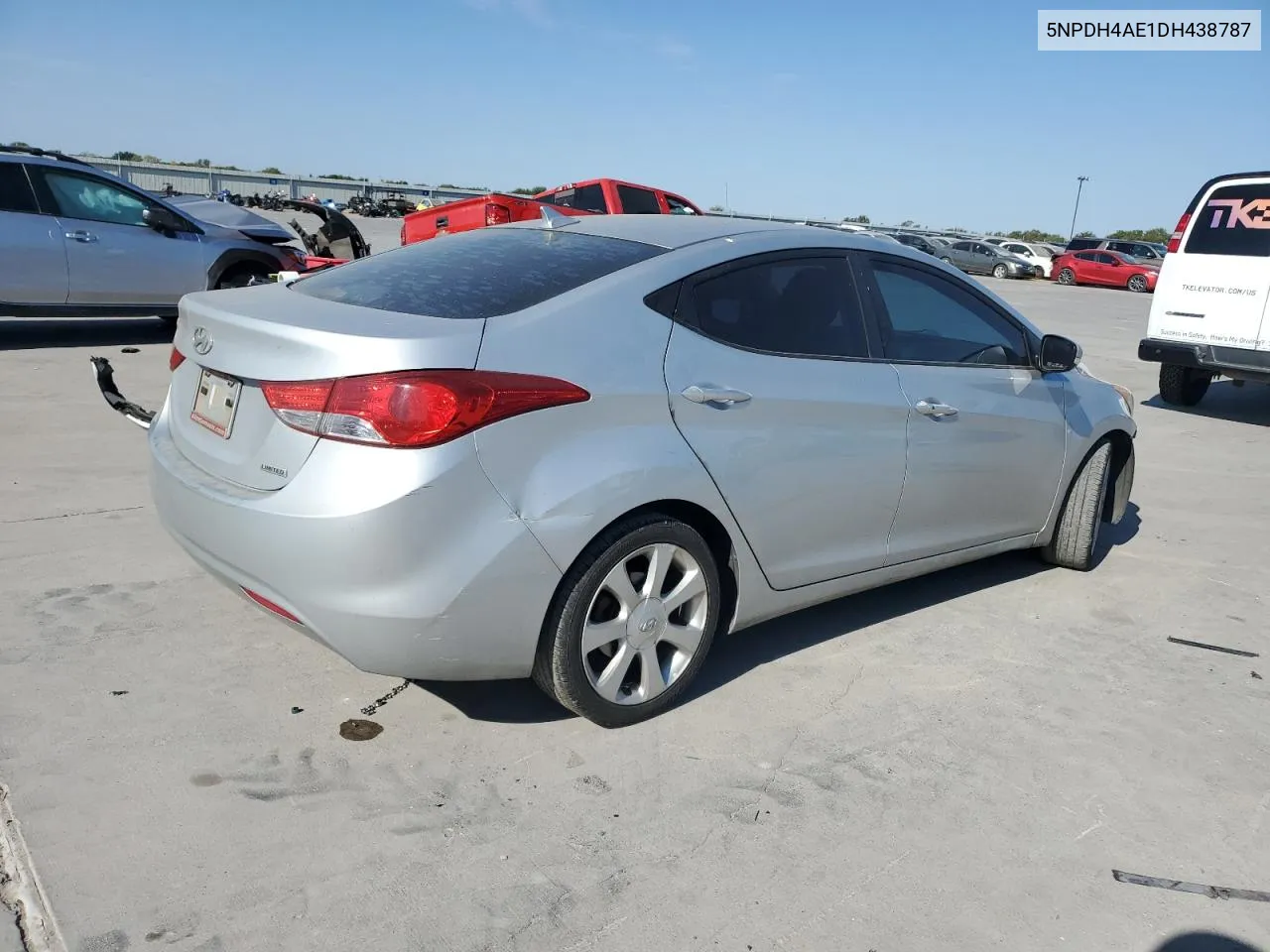 2013 Hyundai Elantra Gls VIN: 5NPDH4AE1DH438787 Lot: 76387384