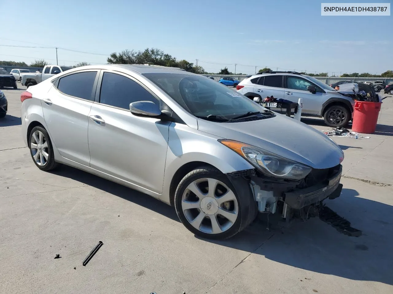 2013 Hyundai Elantra Gls VIN: 5NPDH4AE1DH438787 Lot: 76387384