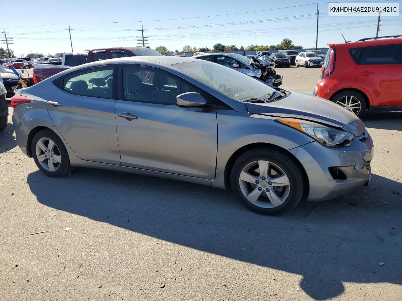 2013 Hyundai Elantra Gls VIN: KMHDH4AE2DU914210 Lot: 76490304