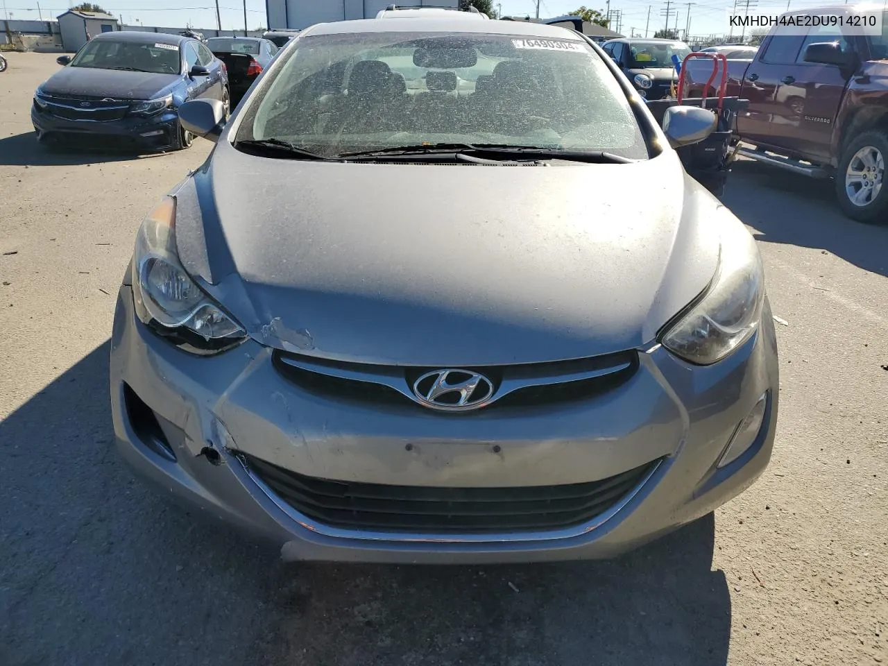 2013 Hyundai Elantra Gls VIN: KMHDH4AE2DU914210 Lot: 76490304