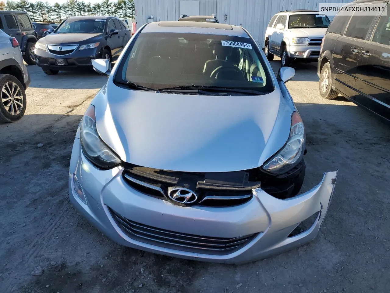 5NPDH4AEXDH314615 2013 Hyundai Elantra Gls