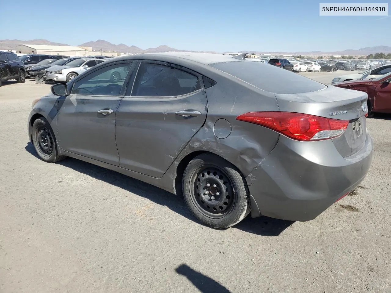 2013 Hyundai Elantra Gls VIN: 5NPDH4AE6DH164910 Lot: 76606304