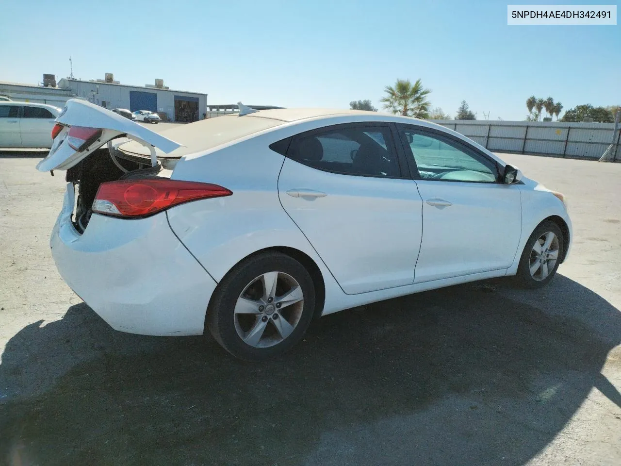 2013 Hyundai Elantra Gls VIN: 5NPDH4AE4DH342491 Lot: 76697794