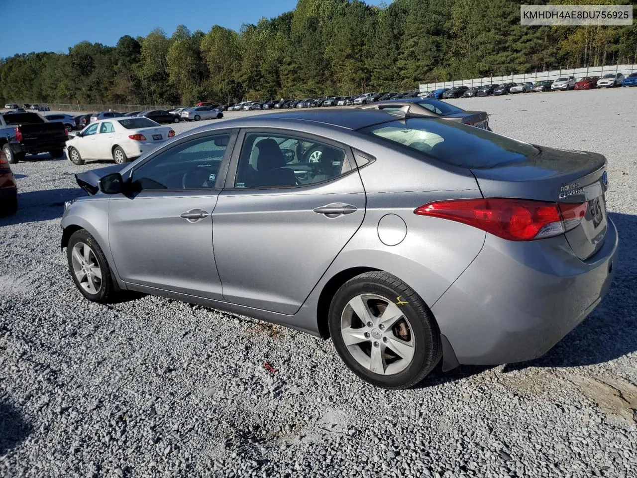 2013 Hyundai Elantra Gls VIN: KMHDH4AE8DU756925 Lot: 76701794