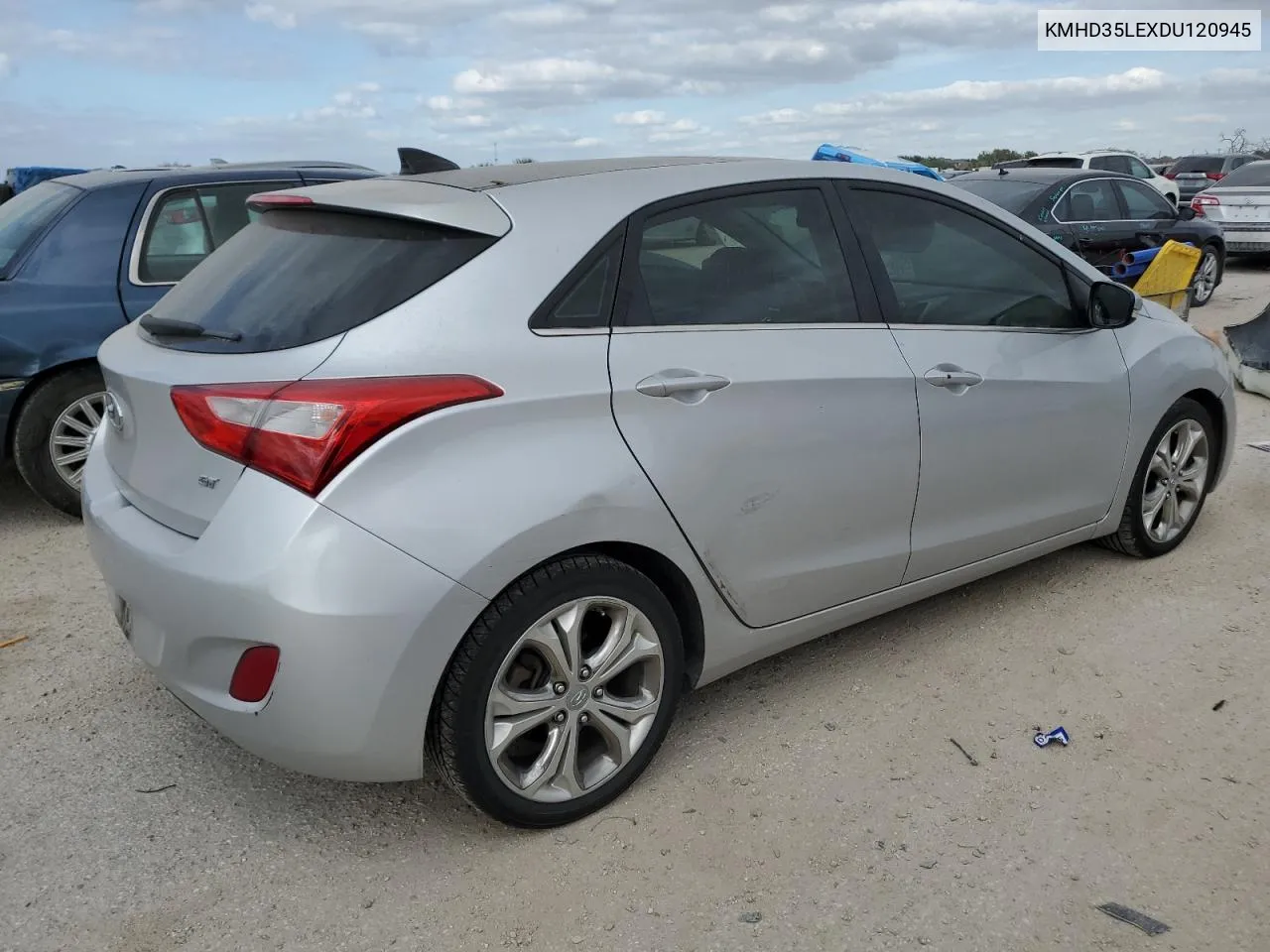 2013 Hyundai Elantra Gt VIN: KMHD35LEXDU120945 Lot: 76704754