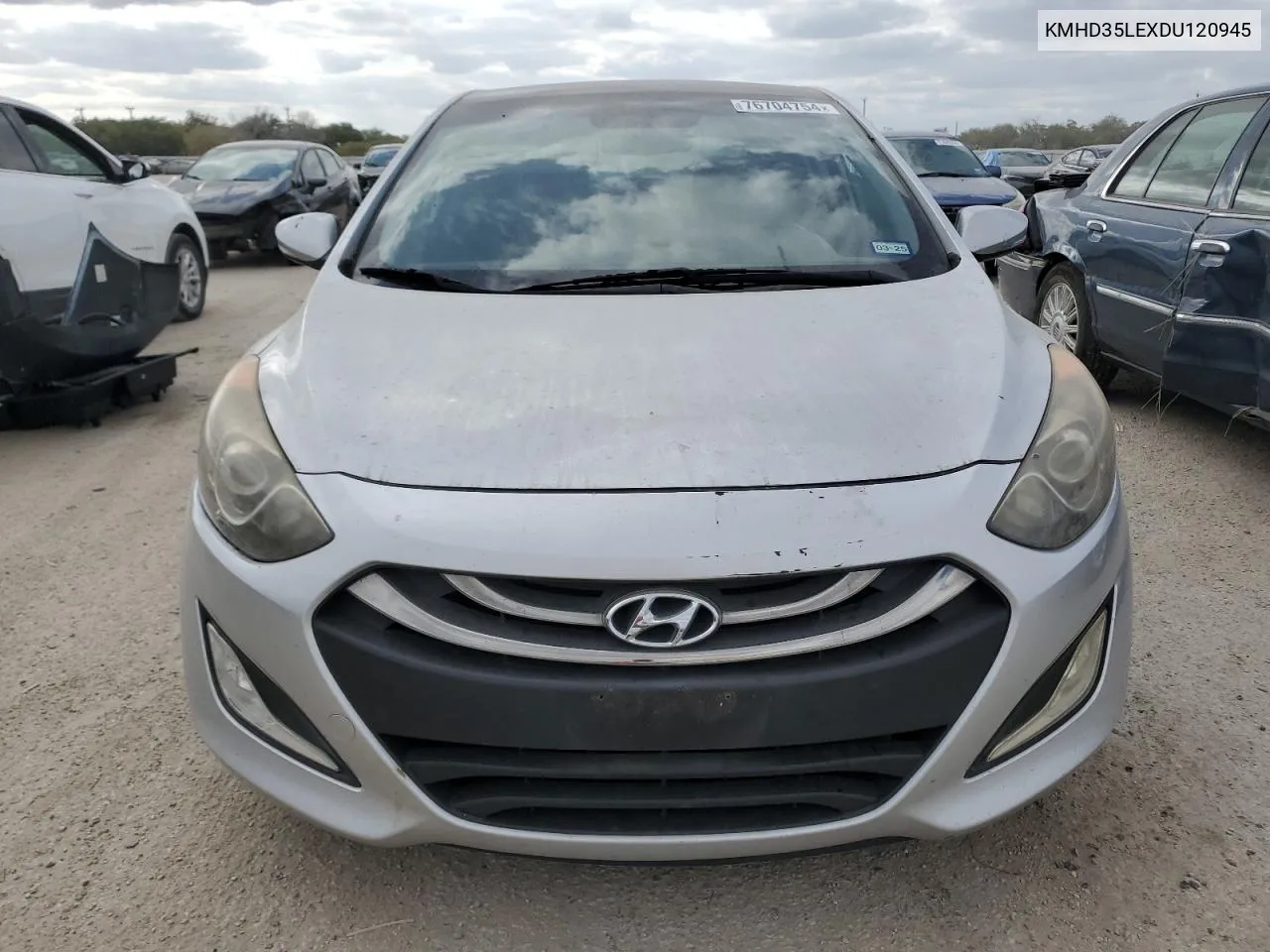 2013 Hyundai Elantra Gt VIN: KMHD35LEXDU120945 Lot: 76704754