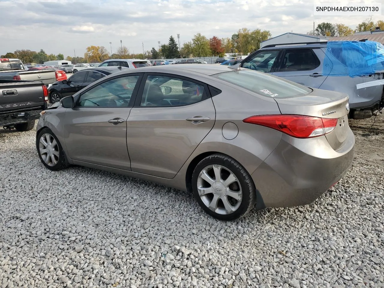 2013 Hyundai Elantra Gls VIN: 5NPDH4AEXDH207130 Lot: 76732194