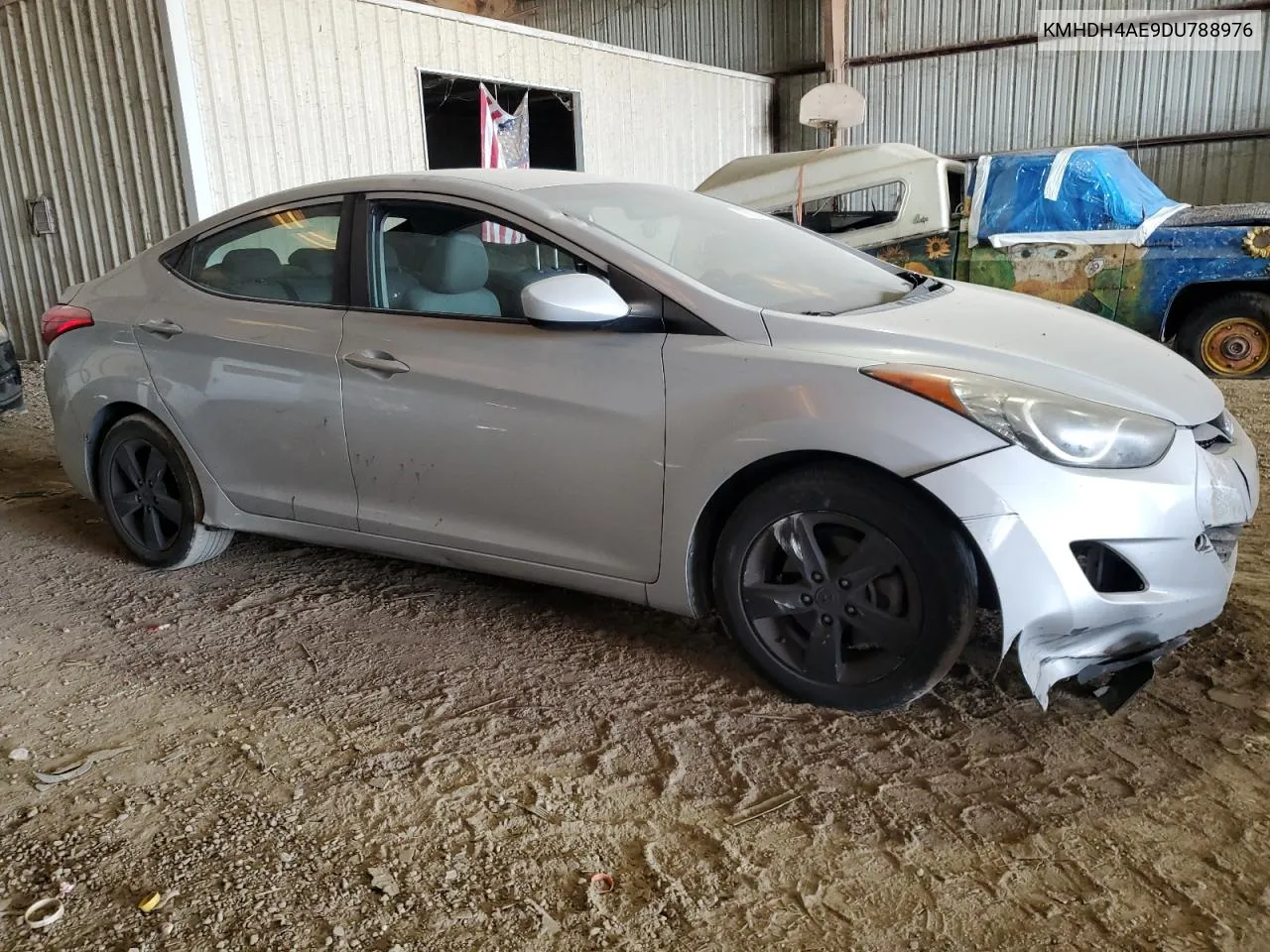 2013 Hyundai Elantra Gls VIN: KMHDH4AE9DU788976 Lot: 76753104