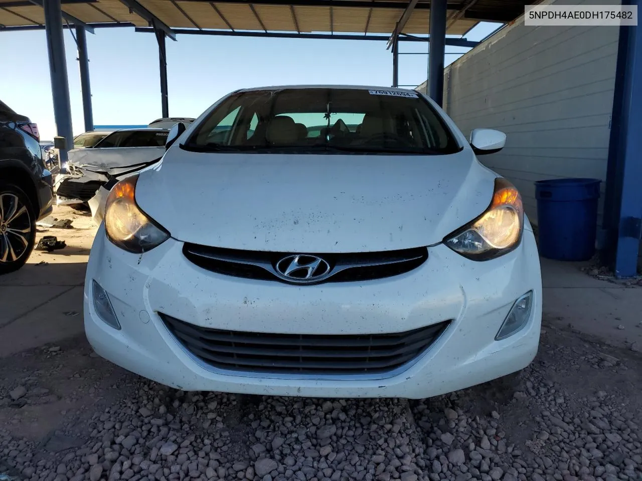 2013 Hyundai Elantra Gls VIN: 5NPDH4AE0DH175482 Lot: 76912694