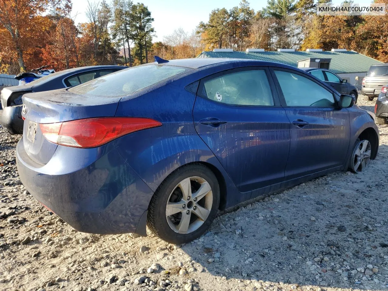 KMHDH4AE0DU760404 2013 Hyundai Elantra Gls