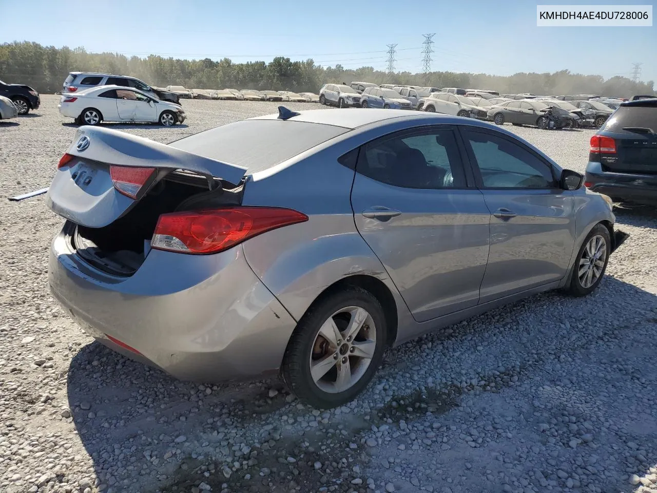 KMHDH4AE4DU728006 2013 Hyundai Elantra Gls