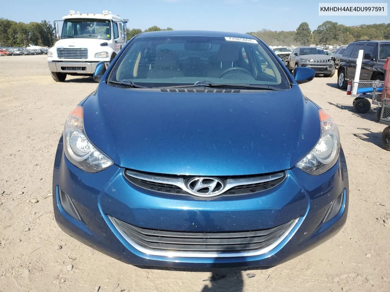 2013 Hyundai Elantra Gls VIN: KMHDH4AE4DU997591 Lot: 77085004