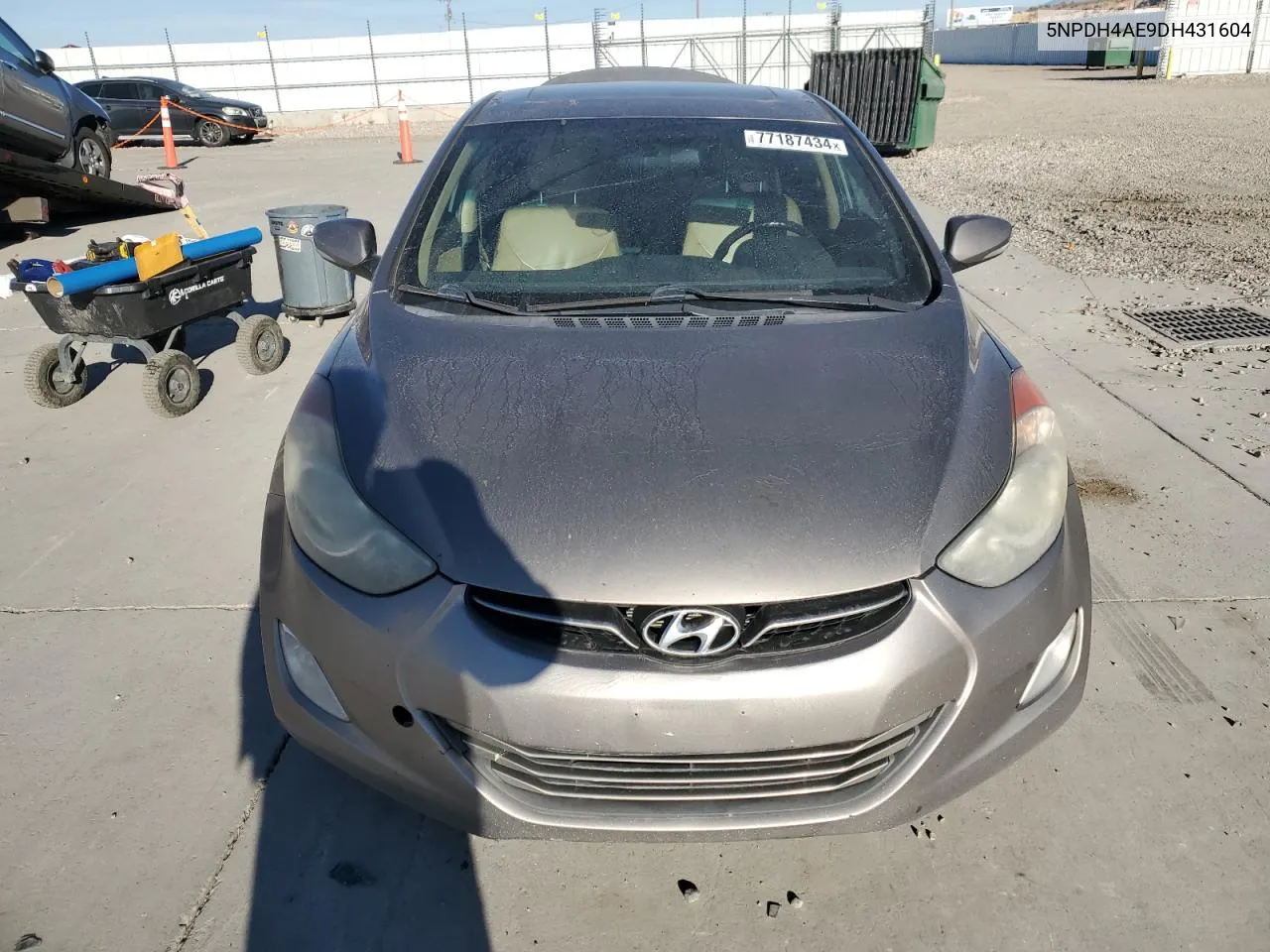 2013 Hyundai Elantra Gls VIN: 5NPDH4AE9DH431604 Lot: 77187434