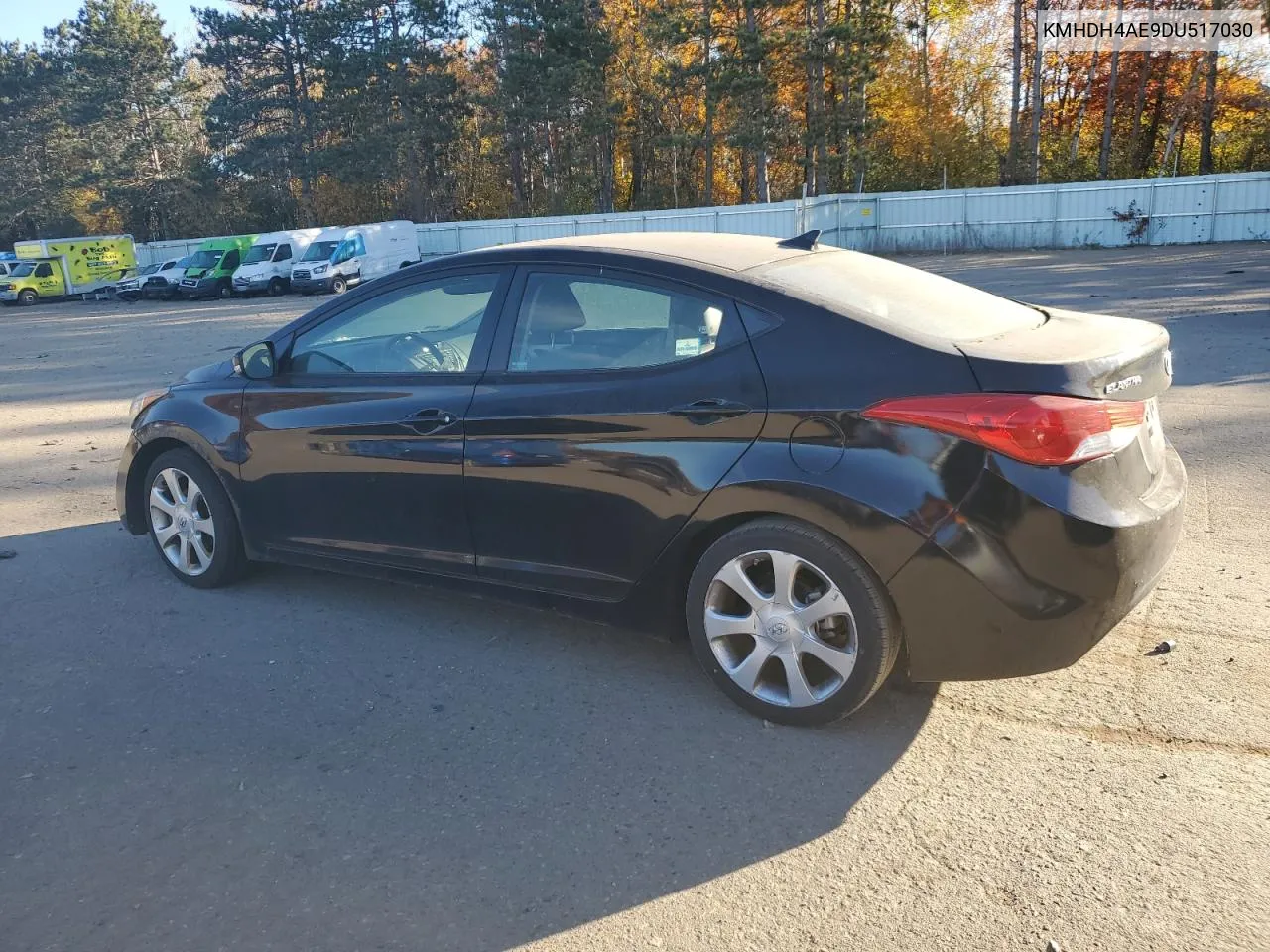 2013 Hyundai Elantra Gls VIN: KMHDH4AE9DU517030 Lot: 77232424