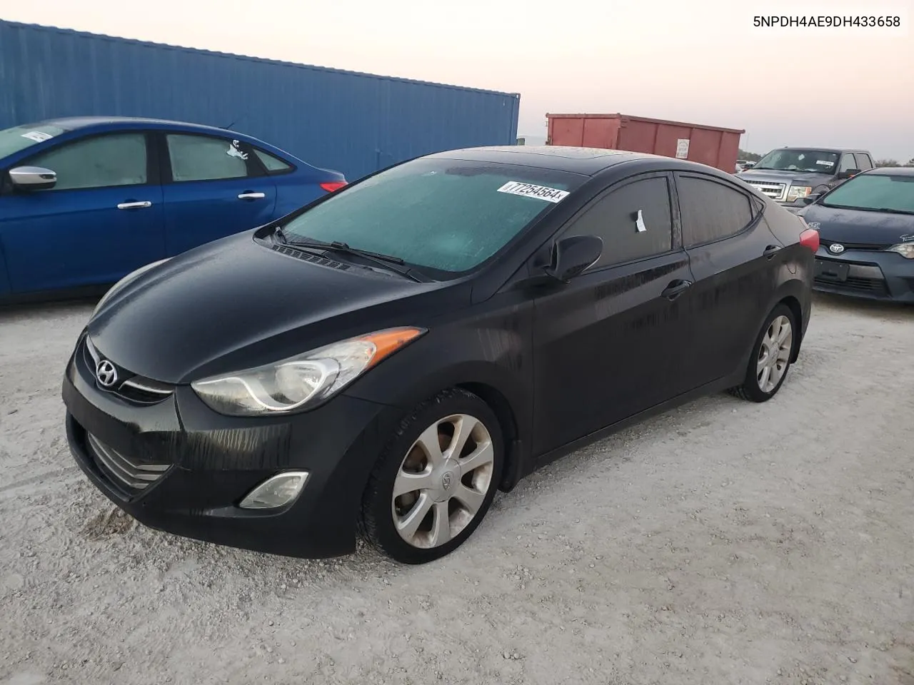 2013 Hyundai Elantra Gls VIN: 5NPDH4AE9DH433658 Lot: 77254564