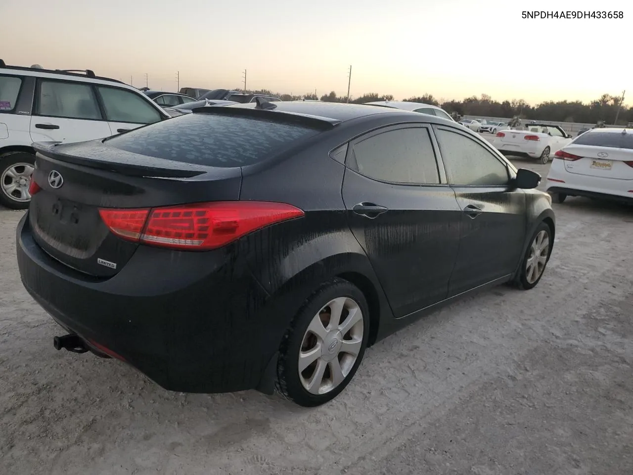 2013 Hyundai Elantra Gls VIN: 5NPDH4AE9DH433658 Lot: 77254564