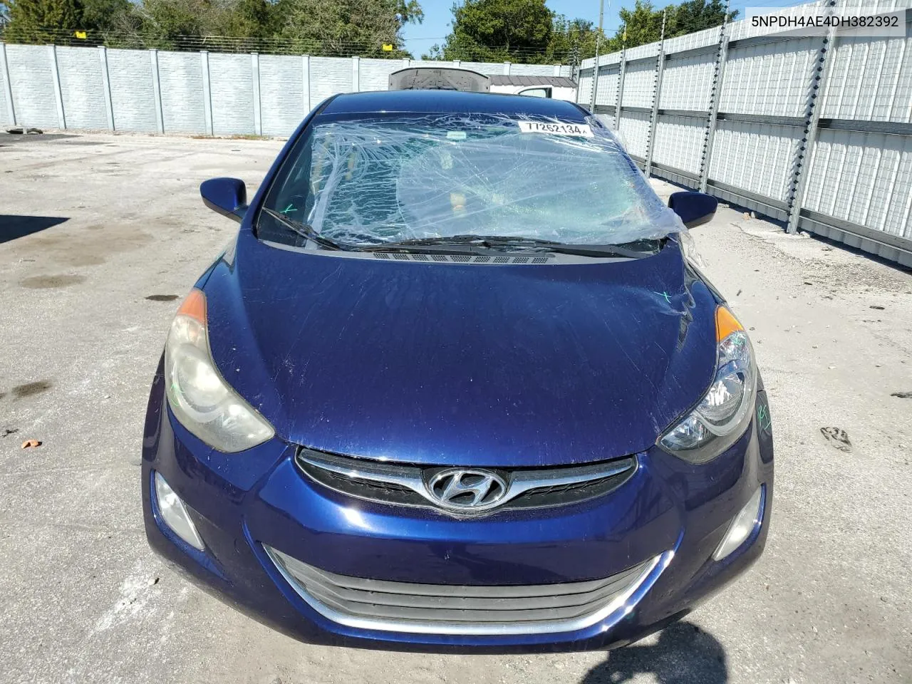 2013 Hyundai Elantra Gls VIN: 5NPDH4AE4DH382392 Lot: 77262134